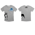 T Shirt Dog Gray - Image 3